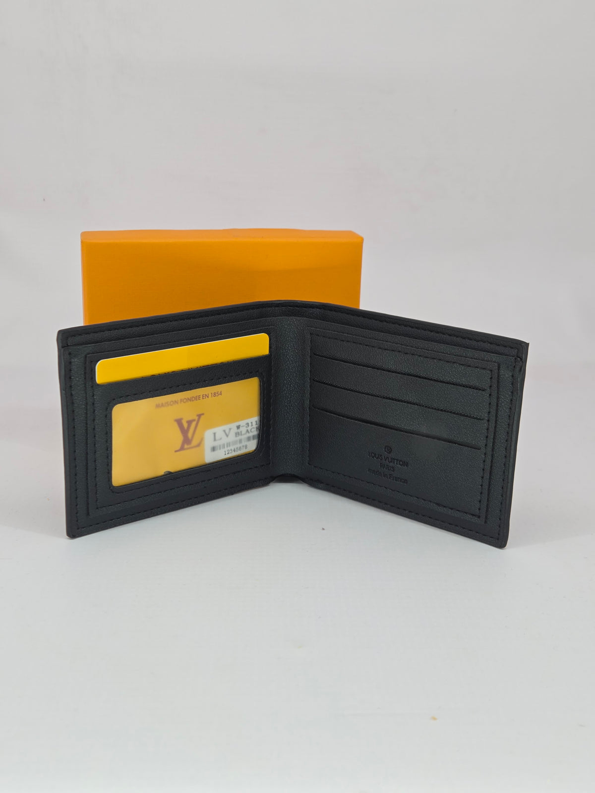 Louis Vuitton Black Monogram Wallet