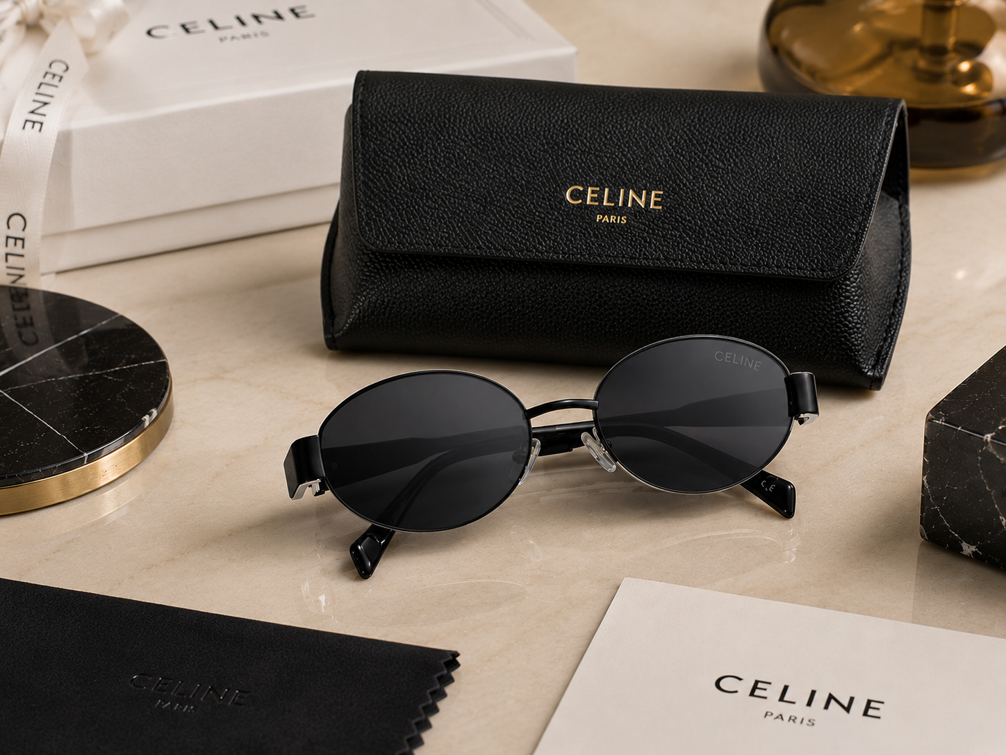 CELINE Oval Luxury Sunglasses