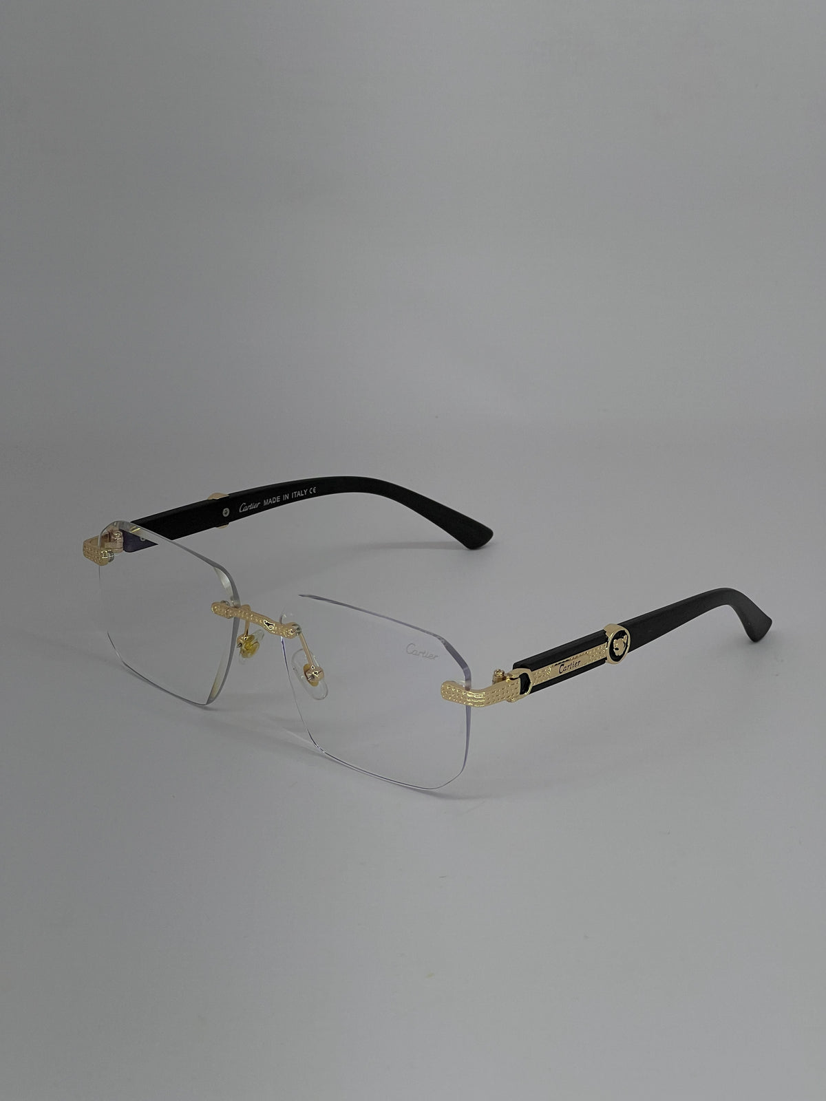 Cartier Sans Monture Doré Noir