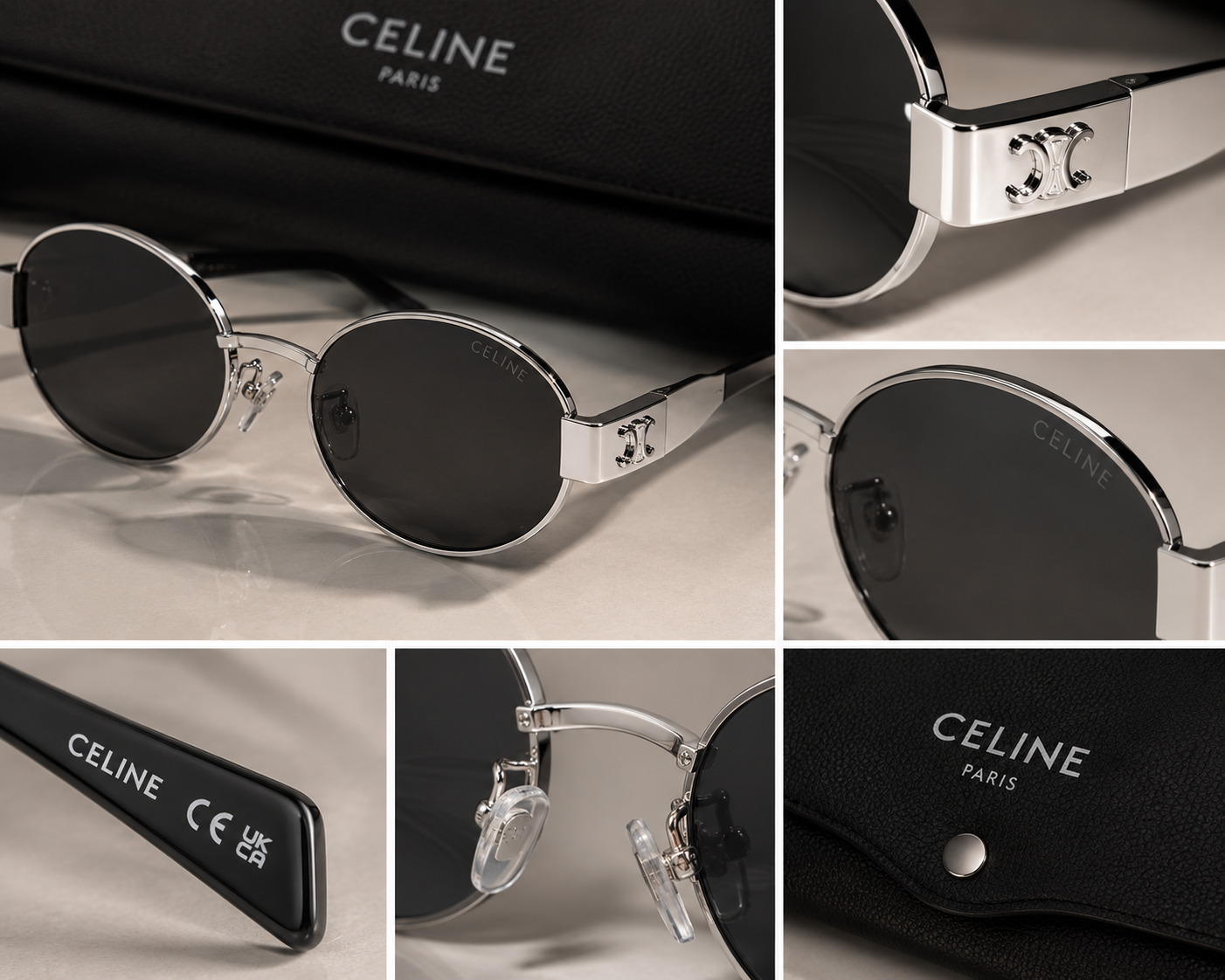 CELINE Oval Luxury Sunglasses