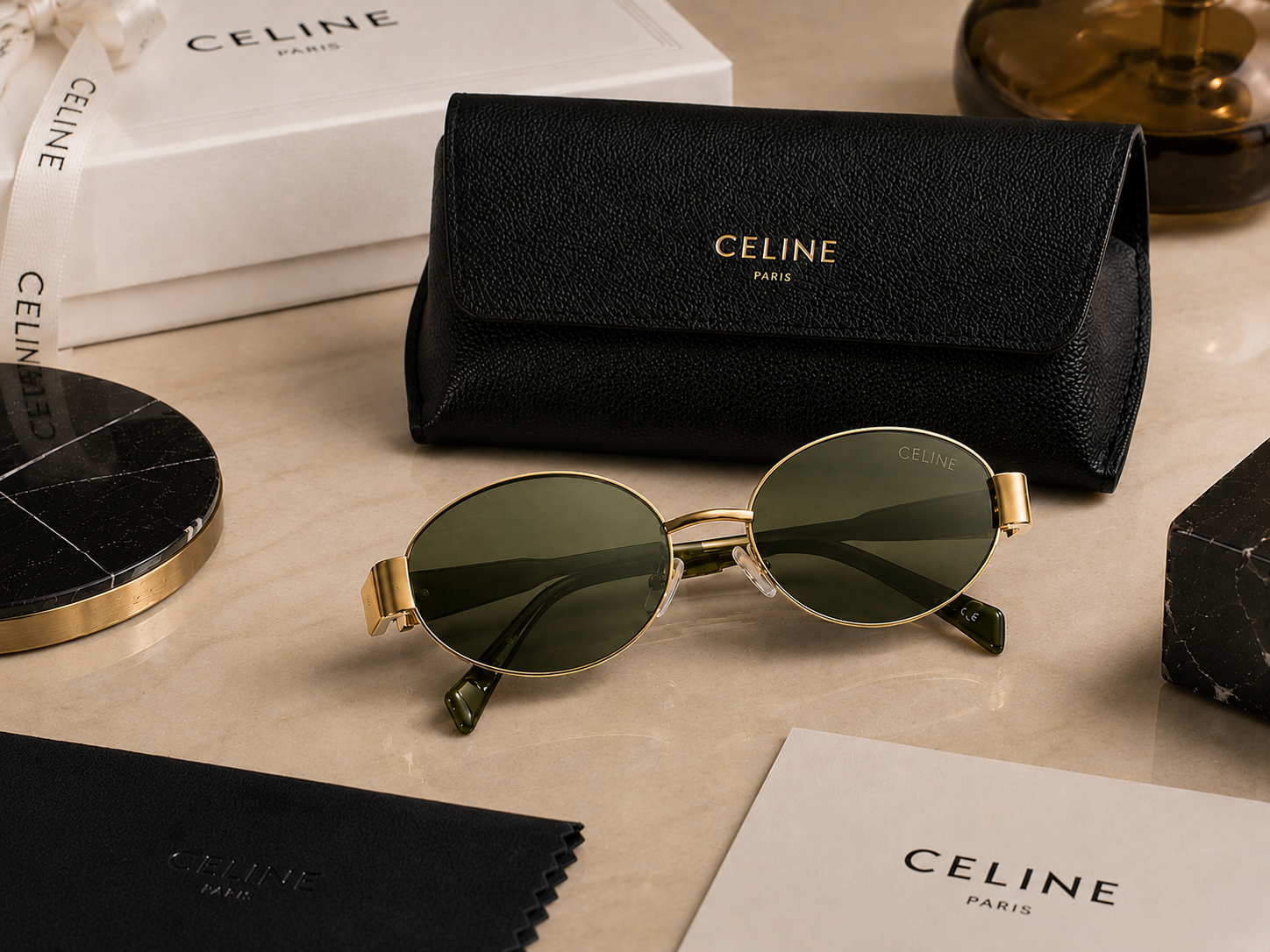CELINE Oval Luxury Sunglasses