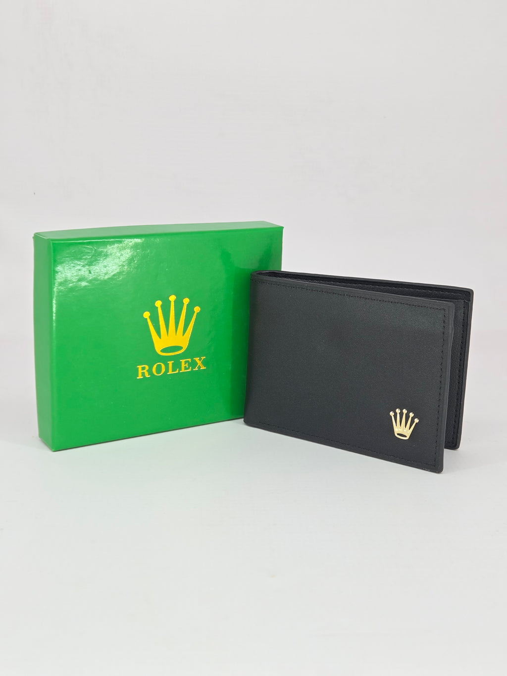Rolex Black Classic Wallet